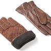 DENTS Bruton Touchscreen Men's Leather Gloves - Brown