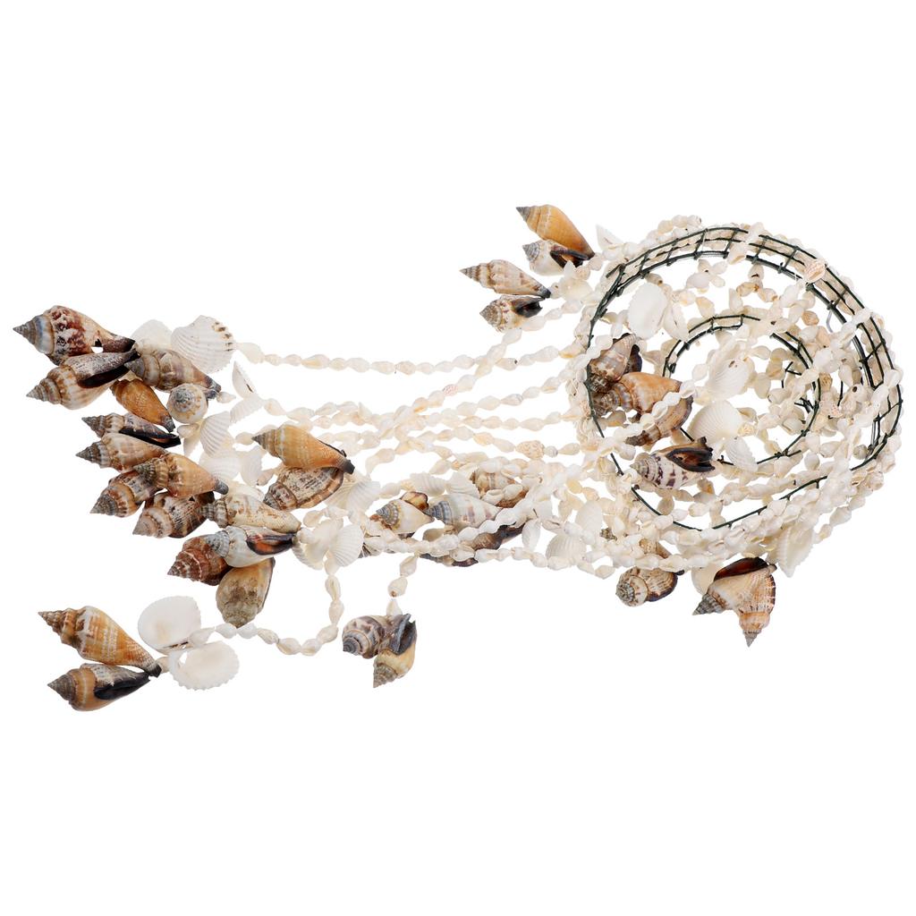 Conch Bell Wind Chime Shell Wind Chime Wall Decoration Hanging Ornament Wind Bell Seashell Bells Home Decor Wind Chimes Gifts
