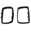 NEW-Abs Rear View Side Mirror Cover Trim Frame Decoration,Door Wing Mirror Cover For Bmw X5 E53 3.0D/3.0I/4.4I 2000-2006 Rearvie