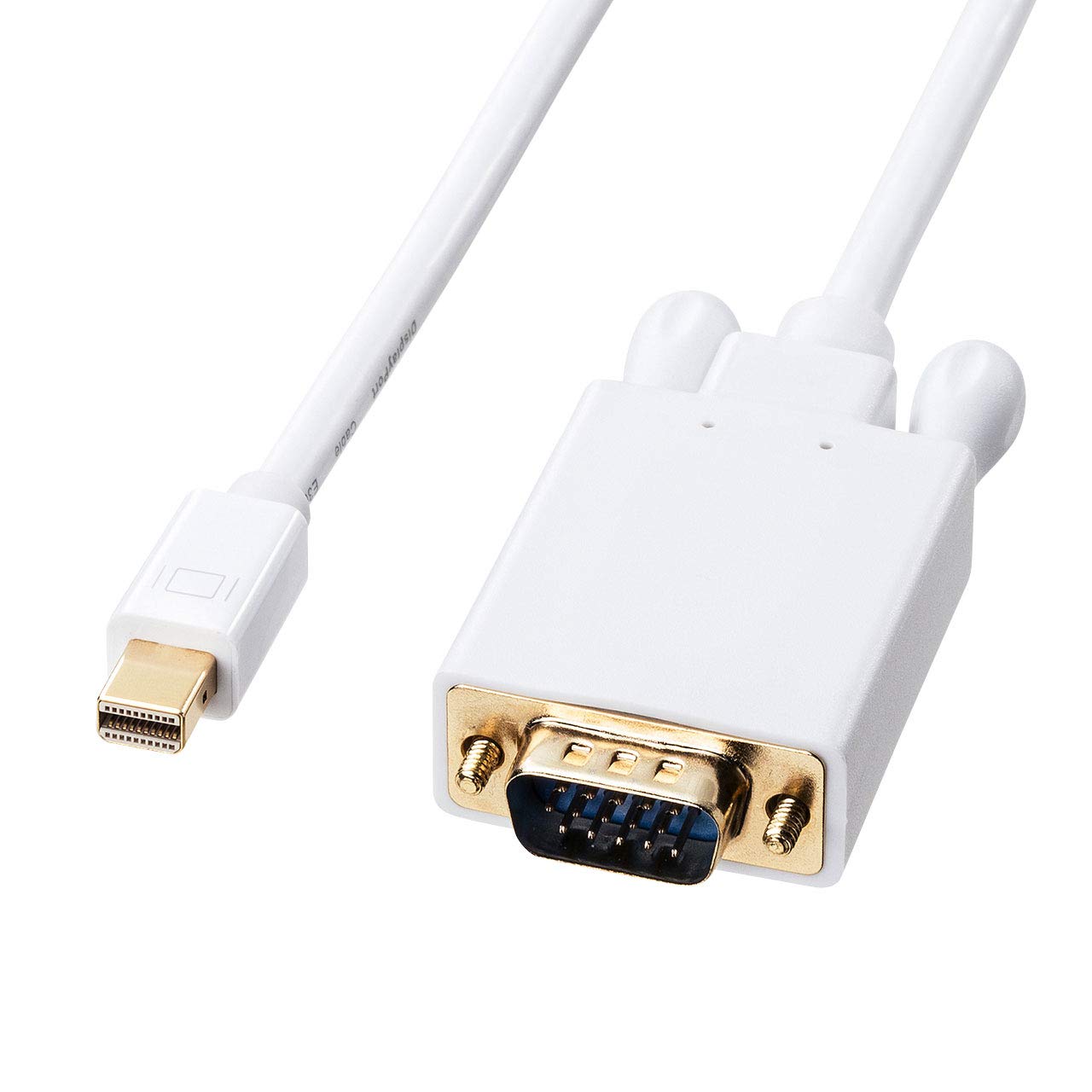 

Кабель-перехідник Sanwa Supply Mini DisplayPort на VGA DisplayPort (тато) на Mini 3м Білий (Міні D-sub15pin Тато) KC-MDPVA30 білий