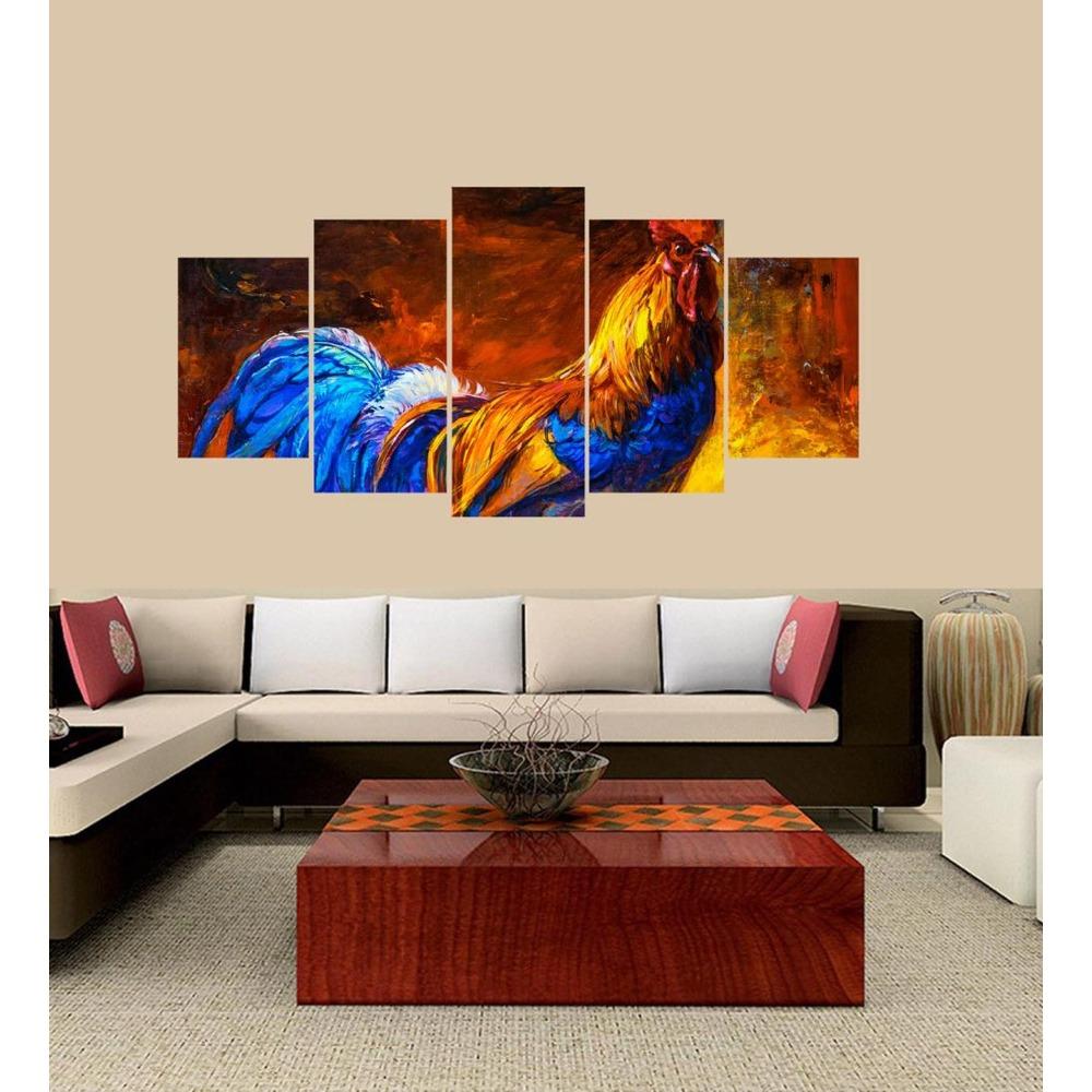 

5 Panel Canvas Wall Art Decor For Living Space Interior 20X35 20X45 20X55CM