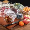 Fresh Keeping Bags 200pcs with Elastic Disposable Shrinkable Food Storage Covers for Kitchen Bowl/Plates