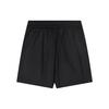 Reebok SS23 Brand Logo Print Solid Woven Five-Point Casual Shorts Women shorts Black 23RMS608W001
