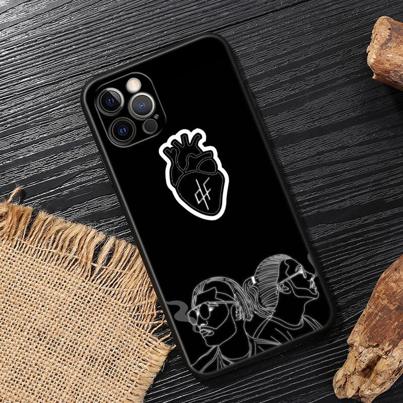 QLF x PNL Brothers Pnl Hülle Für iphone 17 Air Hülle Für iPhone 11 12 13 14 15 16 17 Pro Max 17Air 16 e Silikonhüllen Weiche Abdeckung