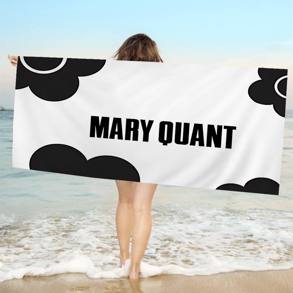Fashion M-Mary-Q-Quants Bath Towel Microfiber Soft Water Absorbing Breathable For Girl Kids Decorative Cartoon Beach Towel