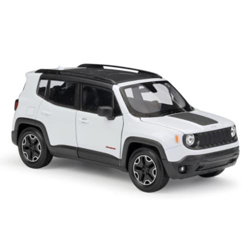 

Willie 1/24 Jeep Renegade White Diecast Car (Finished Model) 24071W White