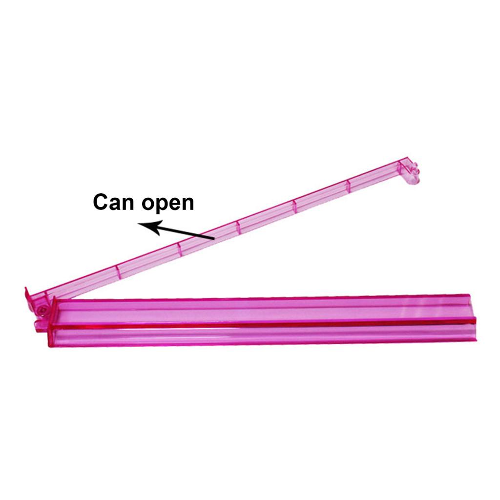 Yousheng 4 Pcs Mahjong Pushers Mini Mahjong Push Ruler Clear Acrylic American Majiang Tile Racks Set for Playing Mahjong Game