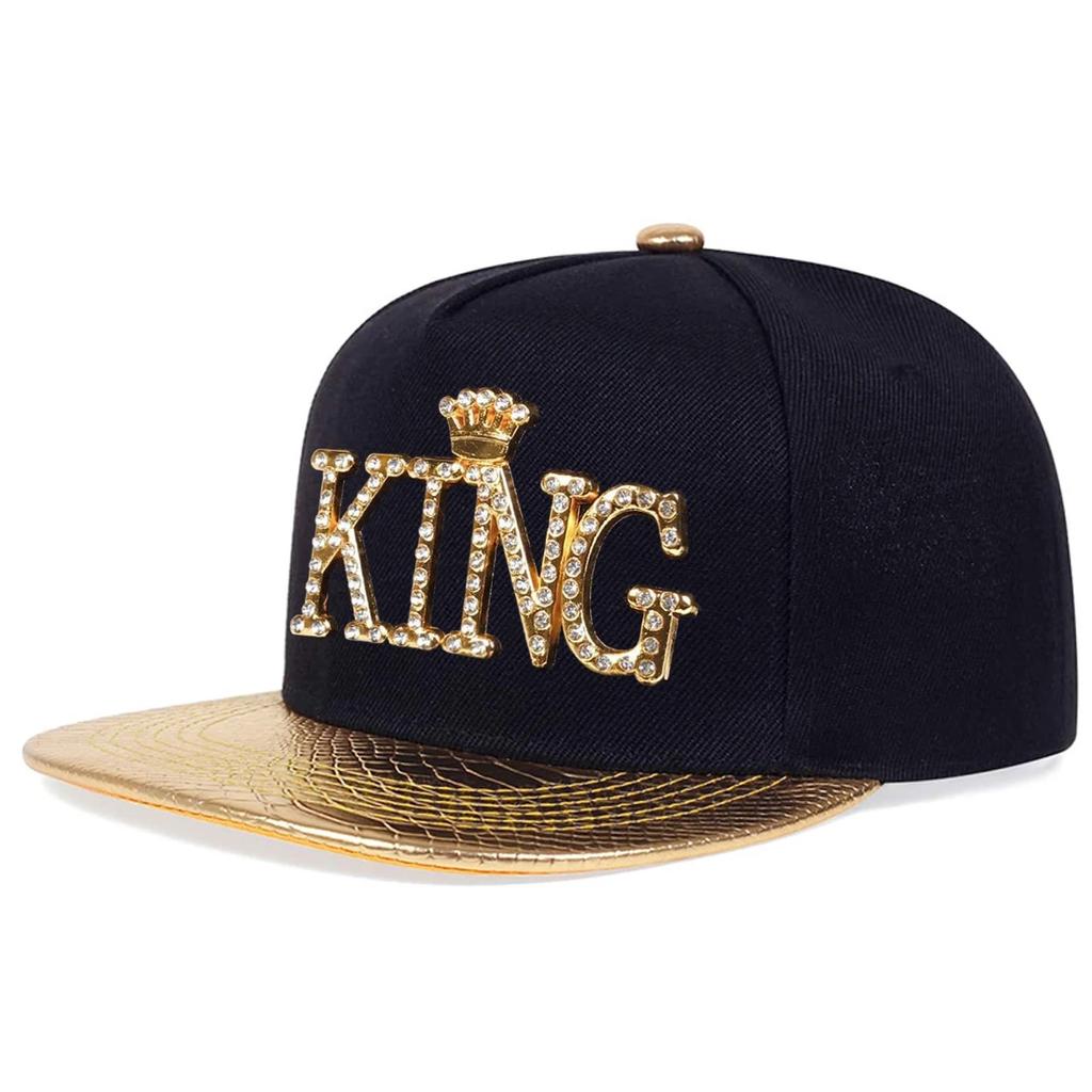 Unisex KING Letter Label Baseball Hats Spring Autumn Outdoor Adjustable Casual Hip-hop Trucker Caps Sunscreen Hat
