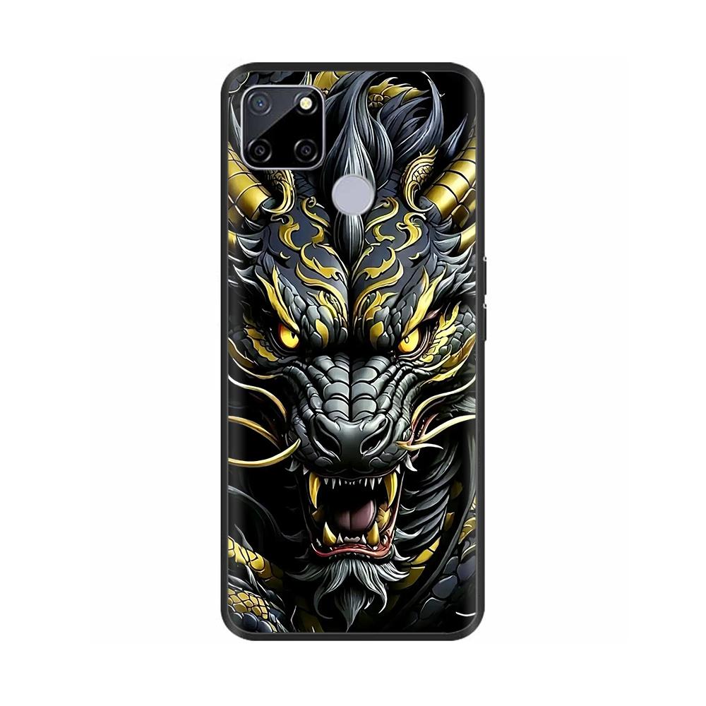 Case For Realme C25 C25s Coque Realme 7i RMX2193 Soft Cartoon Silicone Fundas Phone Case For OPPO REALME C12 Capa Cover Bumper