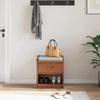 VidaXL Hallway Bench SANDNES 45x40x50 Cm Solid Pine Wood, Bench, Entryway Bench, Shoe Bench, Hallway Bench, 4010445