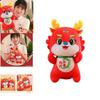 Dragon Plushie Toy Handcrafted With Care Vibrant Red Color Ideal Chinese New Year Gift For Kids And Adults" Characters)