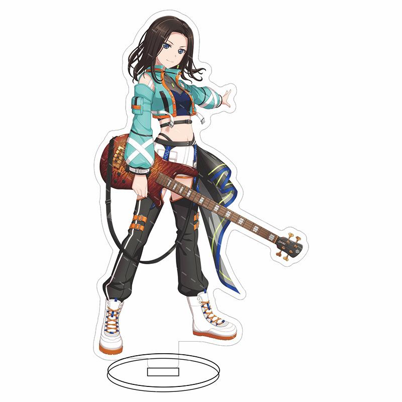 Cartoon Anime RAISE A SUILEN Stand Acrylic Figure MASKING PAREO CHU² BanG Dream Standing Model Plate Props Cosplay