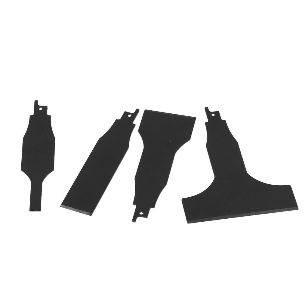 4PCS Reciprocating Saw Scraper Blade Multifunctional High Carbon Steel Tile Cleaning Tools