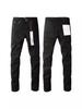 Blue Ripped Jeans High Street Casual Pants