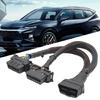 OBDII Extension Splitter Cord Adapter for Car Diagnostic Scanner OBD2 Splitter Cable 1 Male to 2 Female Extension Cable
