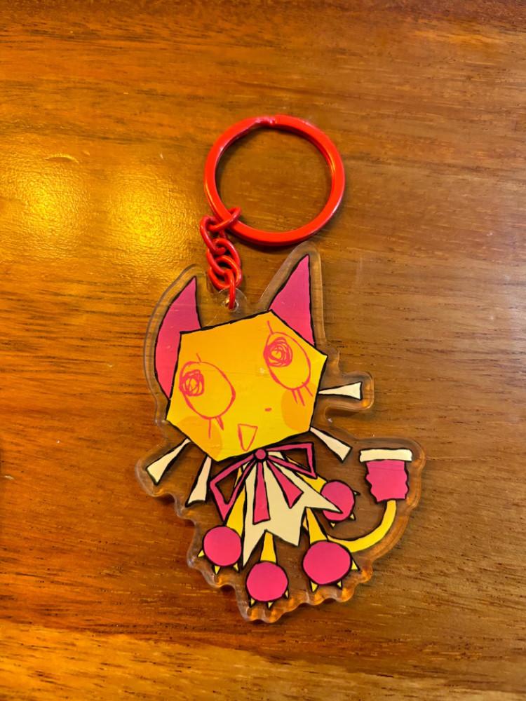 Scraps Acrylic Keychain Kawaii cartoon game Character pendant