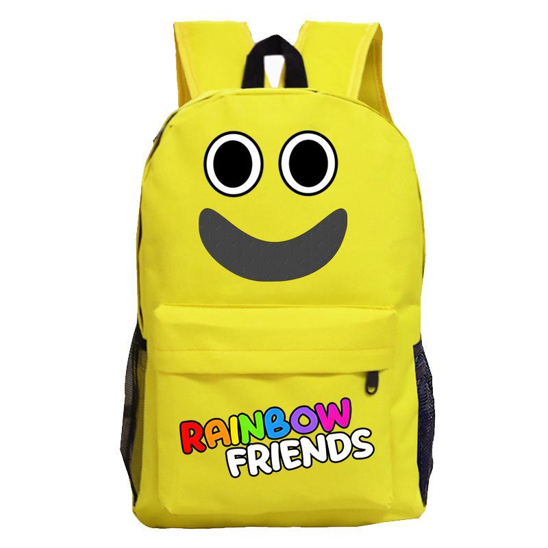 

Радужные друзья Радужный банбан с принтом школьный рюкзак тренд большой вместимости с уменьшением нагрузки no specification