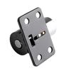 White Sliding Door and Window Bolt Universal Lock Set Sliding Yard Security Lock with Key-Home Office Child Safety Lock