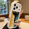 Phone Case: 2D flat, fits iPhone 18 17 16 15 14 13 Pro, hide-and-seek little black cat, perfect Christmas and Halloween holiday gift