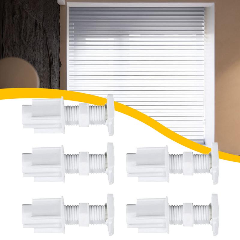 Blind Installation Code Shutter Roller 5X Window Blind Brackets Louver Replacement Rack Set For Workplace Living Room Bedroom