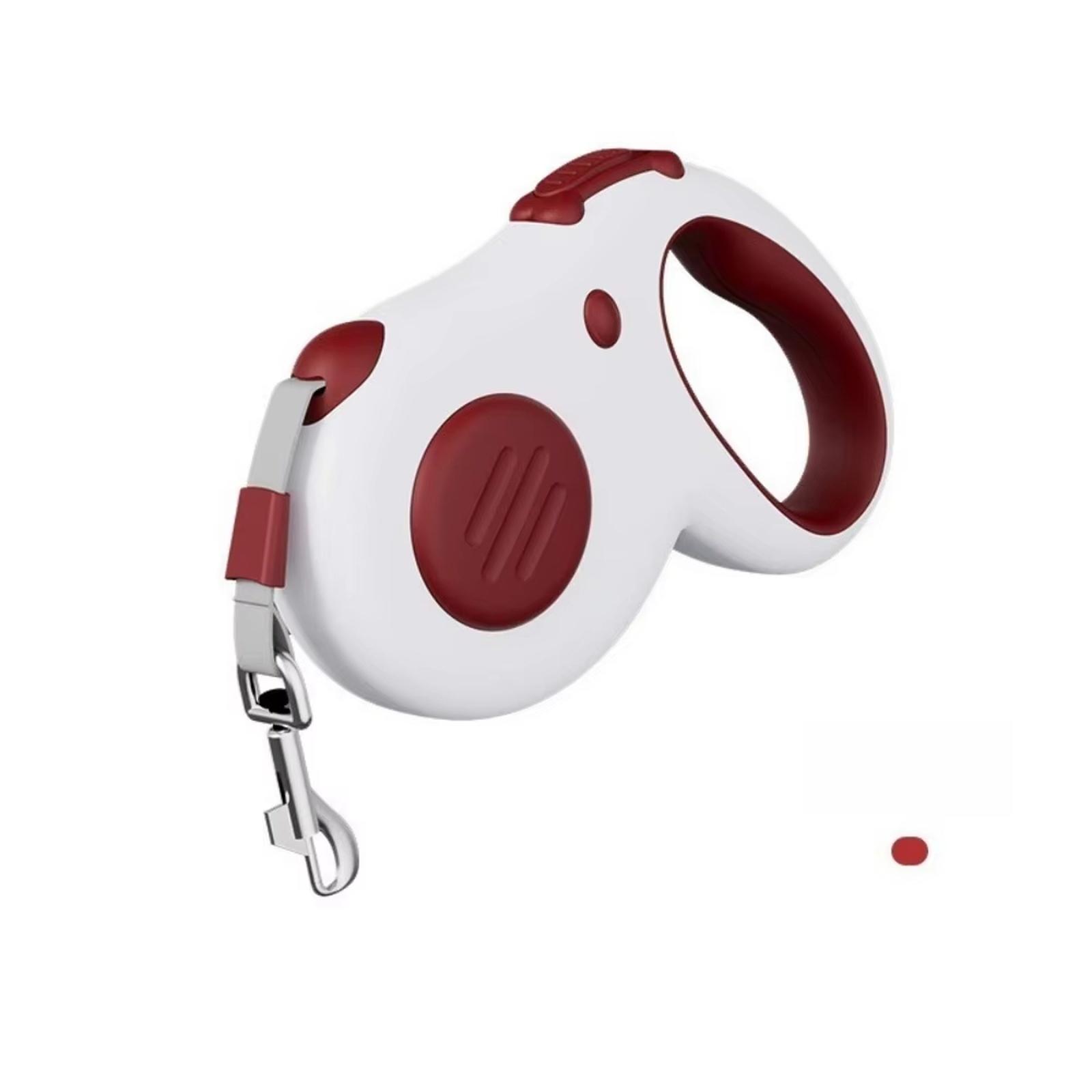 Выдвижная Поводок-Рулетка для Собак Автоматический Поводок для Выгула Животных для Собак one size винный