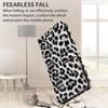Leopard Print Leather Phone Case for IPhone 17 16 15 14 13 12 11 Pro Max Plus Mini 7 8 Plus Shockproof & Scratch-Resistant Cover
