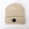 Knitted Hat Men's Winter Fashion Versatile Wool Hat Autumn and Winter Warm Melon Rind Cold Hat Women