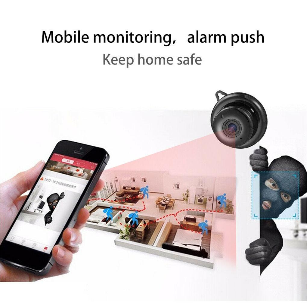 Wireless WiFi Camera, 1080P HD with Night Vision, Two-way Audio Communication, and Motion Detection