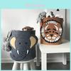 Cartoon Felt Storage Basket With Animal Design Kids Toy Organizer For Bedroom And Playroom
