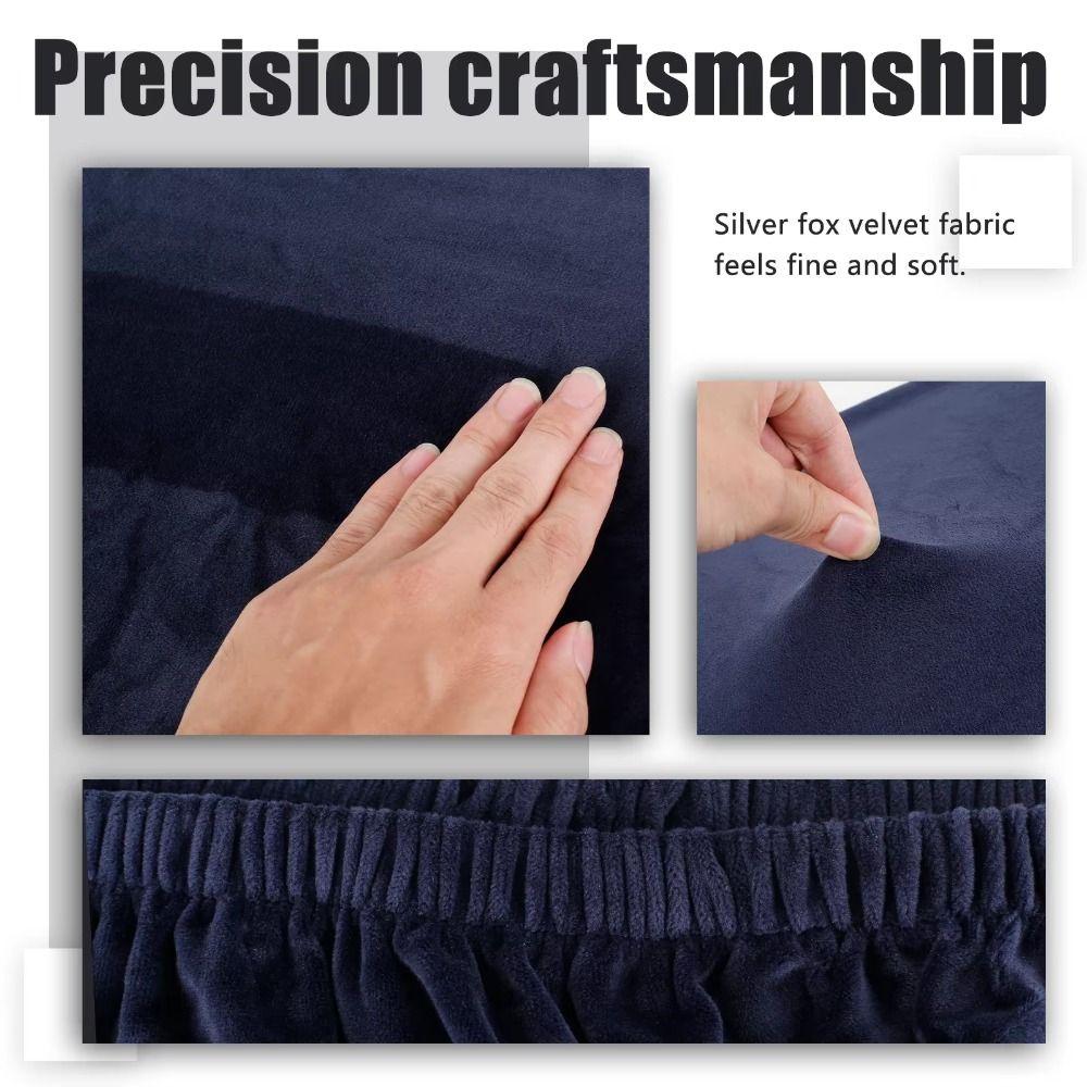2Pcs/Set Thickened Toilet Seat Cover Solid Color WC Cover Toilet Dust Cover Home Bathroom