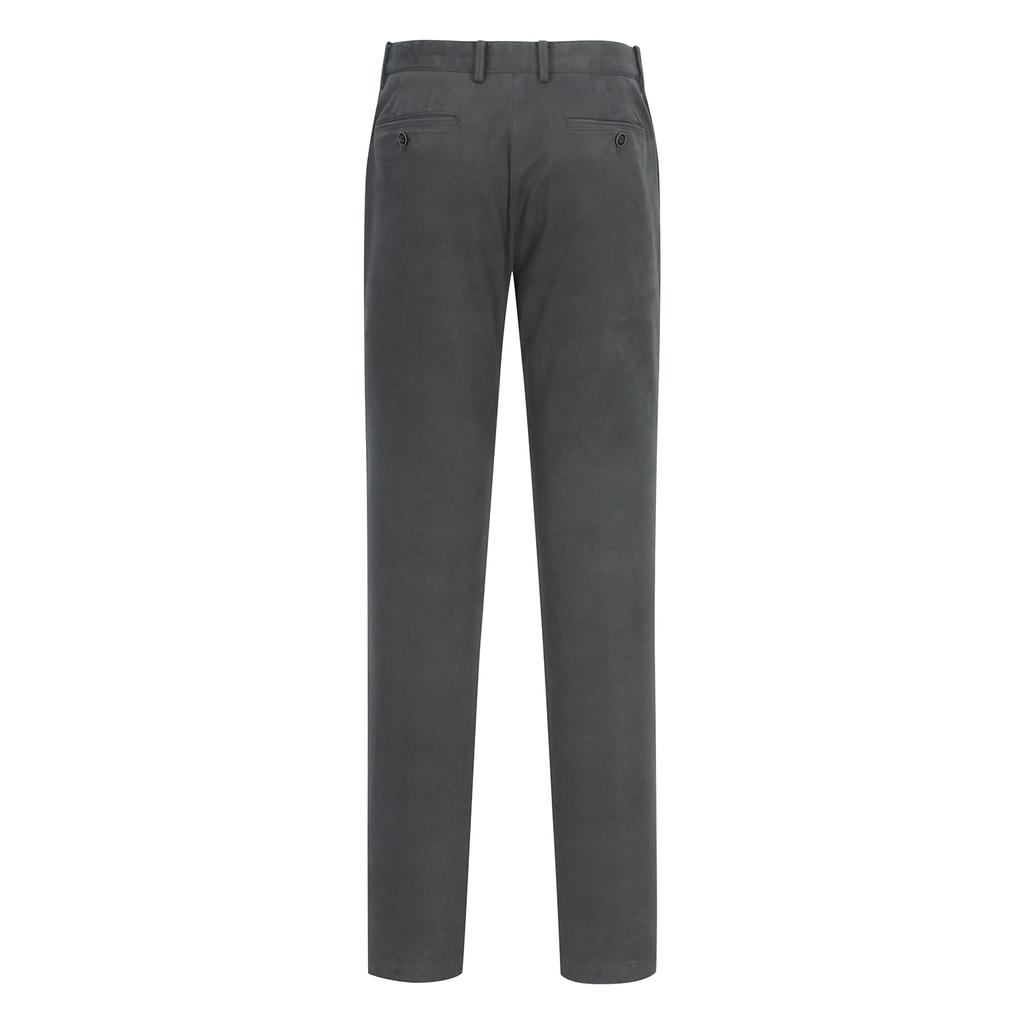 FERRAROMILANO Cotton Spandex Washed Como Pants Gray (Am0Esl45234)