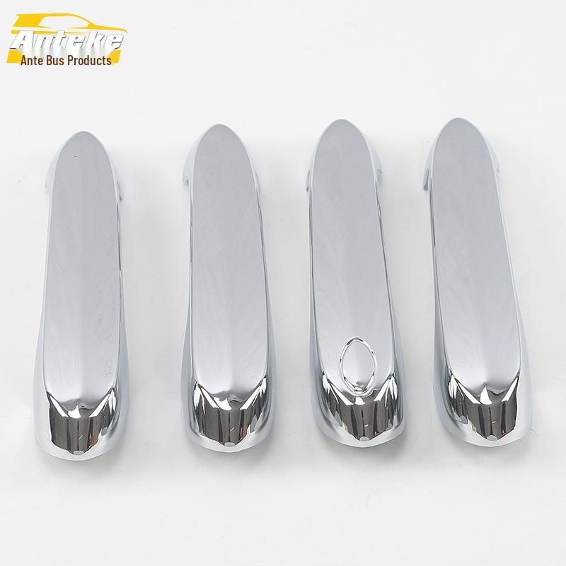 18 X3 Handle Bright Strip & Armrest Buckle Trim Sticker for Car Accessories