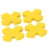 4 Stück Bogen Wurfarm Dämpfer Verschleißfest Gummi Reduzierend Geräusch Vibration Compound Bogen Wurfarm Stabilisator Schalldämpfer Gelb