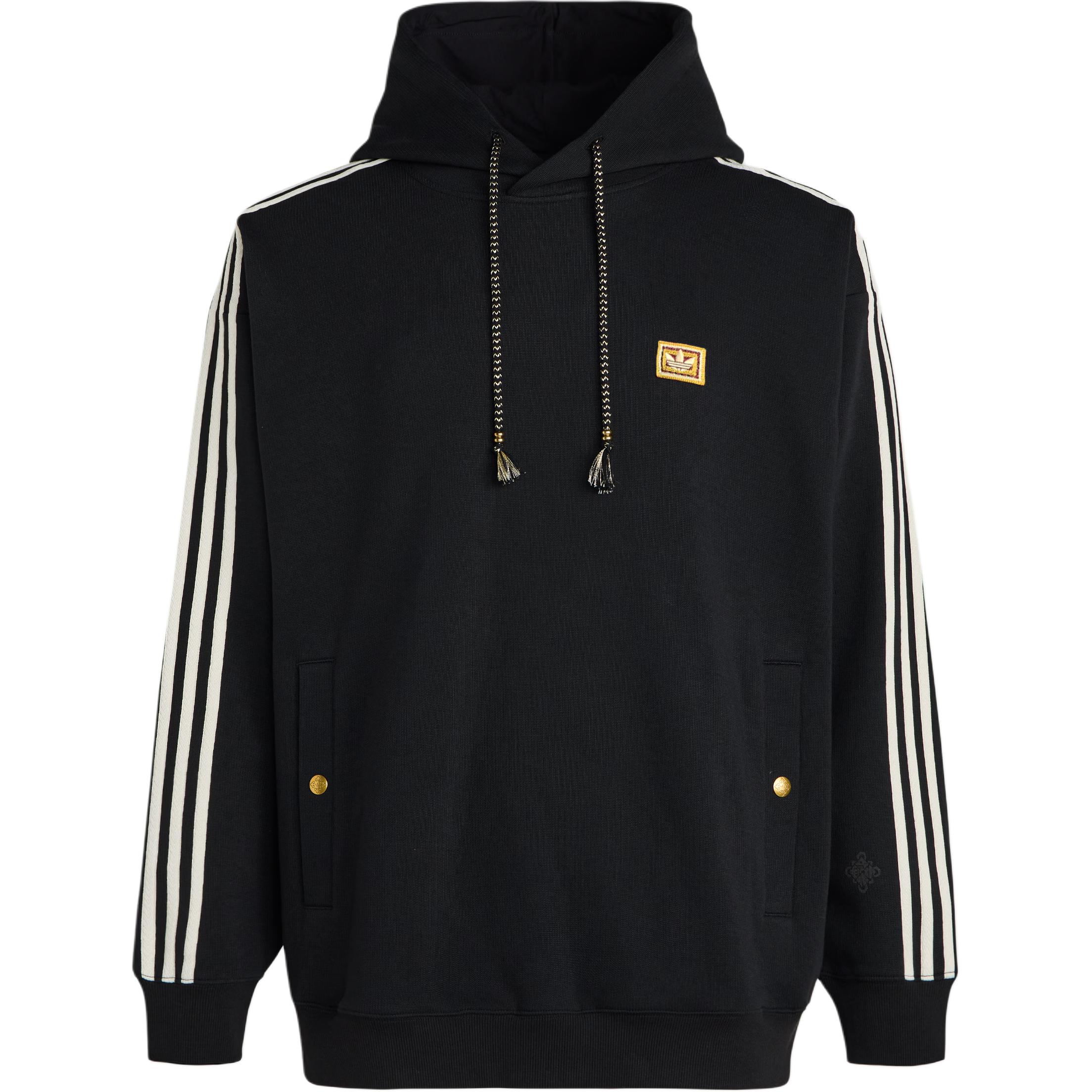 Adidas Originals CNY Year Of The Horse Hoodie Men Black KT0645 XL