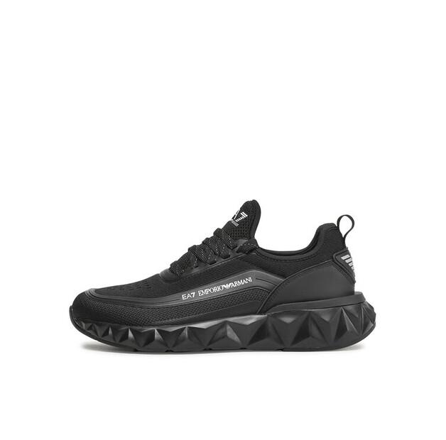 Мужские кроссовки EA7 Emporio Armani X8x106 xk262 n763 чёрные
