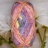 6pcs 240g/8.4oz Cotton Yarn Multicolor Gradient Yarn for Crochet & Knitting DIY Craft Yarn for CushionsTote Bags Home Decor Craft Materials