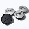 4pcs Sport Edition Logo Emblem Car Wheel Center Caps O.D 68MM 63MM Wheels Hub Cap Rim Hubcaps Dust Cover Replace Car Accessories