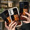 Phone Case: 2D Flat Samsung Galaxy A34 A35 M05 M06 S20 S22 S21 FE Plus 5G Layered Case, Cats In Different Fur Colors, Christmas and Halloween Gifts