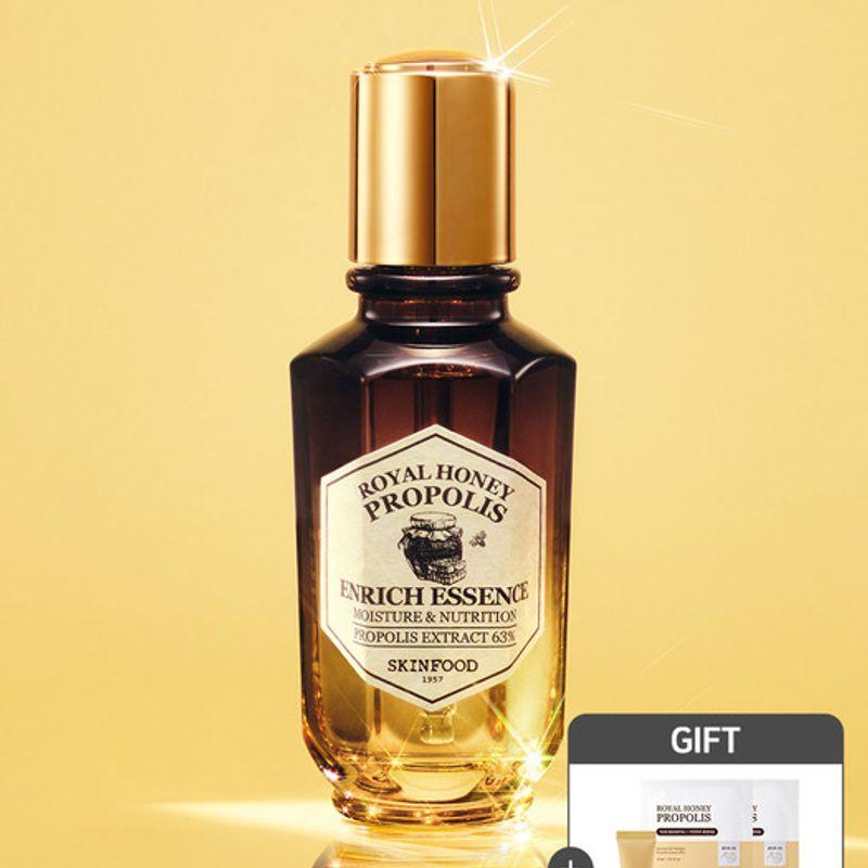 

[2 упаковки масок + 1 крем 15 мл] Обогащенная эссенция Royal Honey Propolis