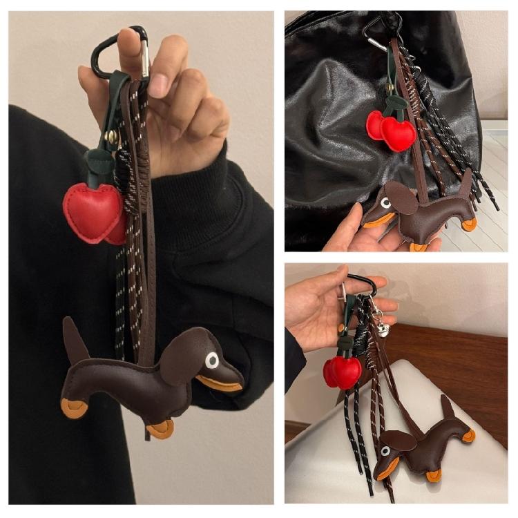 Fashionable Vintage Dachshund Key Holder Accessory Portable Blend of Functionality and Fashion Stylish Outfits