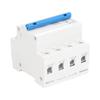 Miniature Circuit Breaker 4P Residual Current Isolator DIN Rail Mount AC 400V 25A