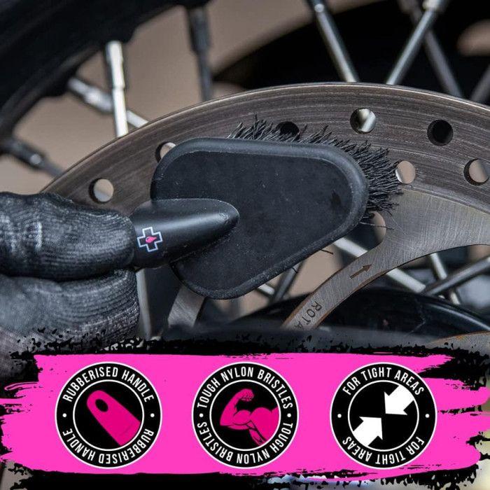 Brosse De Détails - MUC OFF - Muc-Off - Nylon Et Caoutchouc