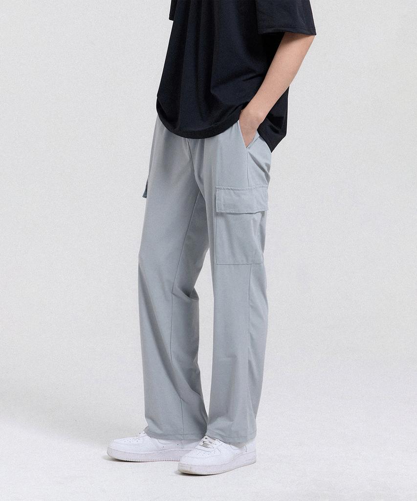 CREEDMENS Cooling Semi-Wide Cargo Pants (Sky)