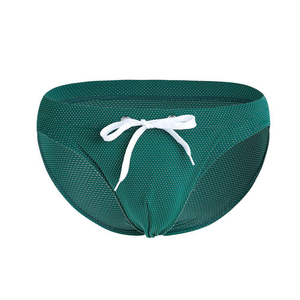 The BAY Heren Zwemshorts met Trekkoord Lage Taille Nylon - Driehoek Bikini, Plus Size Large