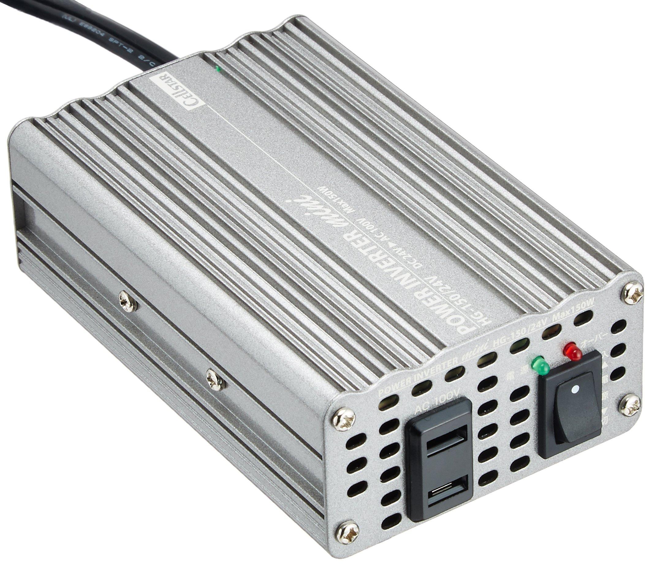 

CELLSTAR Inverter 24V Power DC/AC HG-150/24V (For Supplies)