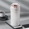 ZISIZ Portable Coffee Thermos with Straw