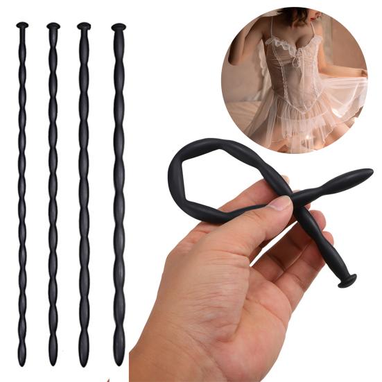 Silicone Horse Eye Urethral Stick Blockage Penis Expansion Stimulation Plug Alternative Male Masturbation Toys Adult Sex Toys