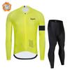 Winter Fleece Cycling Suit Men's and Women's Mountain Bike Clothing Bicycle Clothes Road Bike 2026 Winter Fleece Warm Cycling Suit
