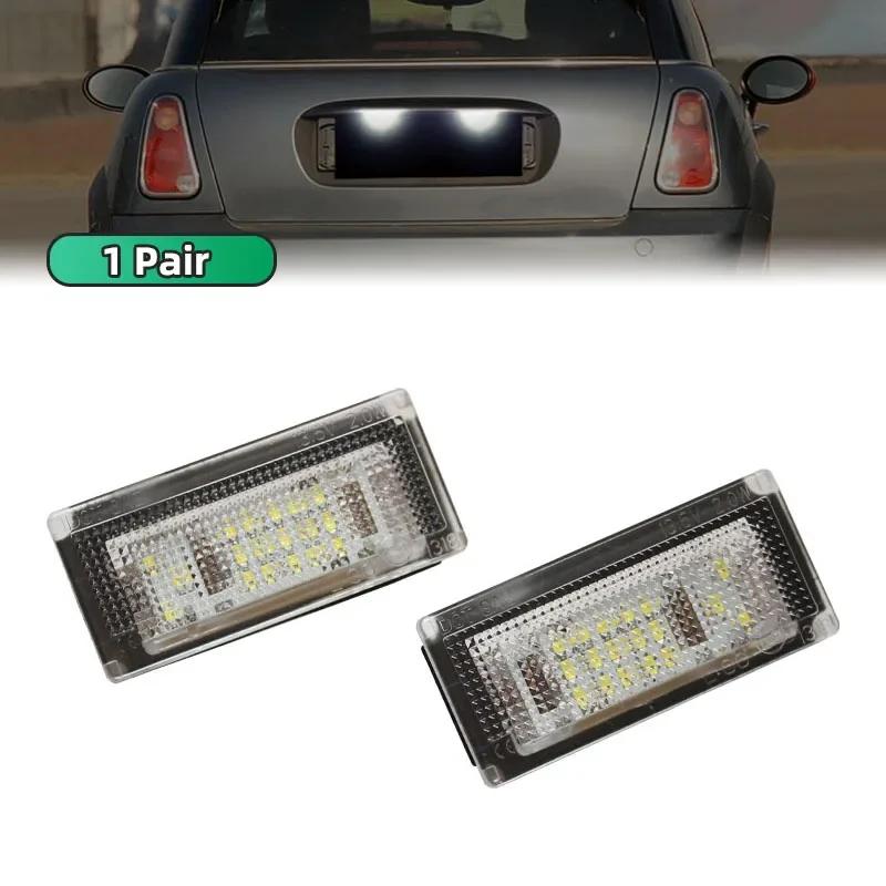 Cars Accessories License Plate Rear Tail Light For BMW MINI COOPER ONE R5O/S R53 CONVERTIBLE R52 2001-2008 Car Upgrade 1 Pair