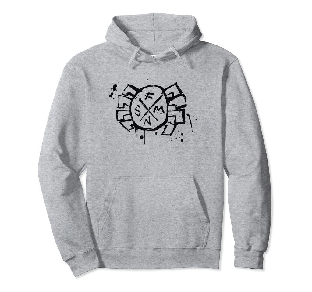 Marvel Spider-Man: Into the Spider-Verse Part 1 Punk Logo Hoodie